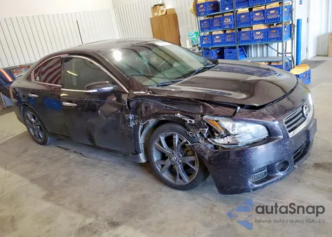 2014 Nissan Maxima S из США, поврежденный, VIN 1N4AA5AP5EC448398